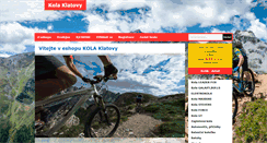 Desktop Screenshot of kola-klatovy.com